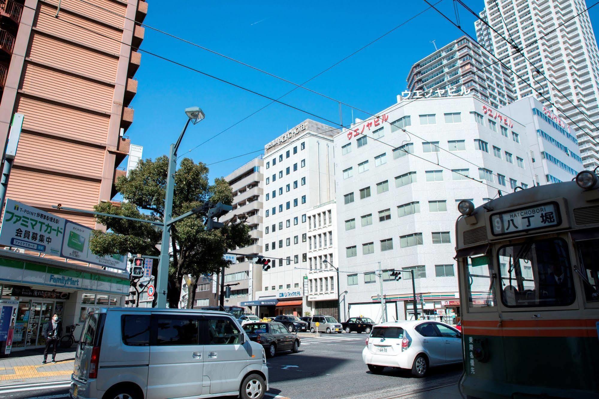 Hiroshima Pacific Hotel Exterior photo